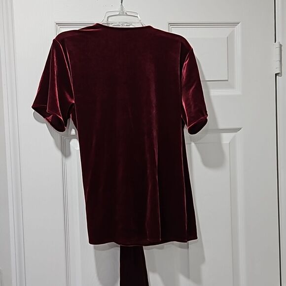 Ann Taylor Crossfront Tie Shirt - Picture 3 of 3